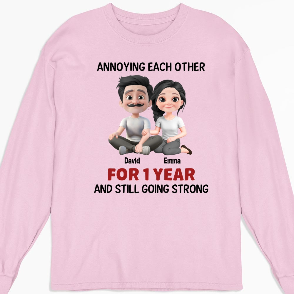 Annoying Each Other Couple - Personalized Custom Shirt