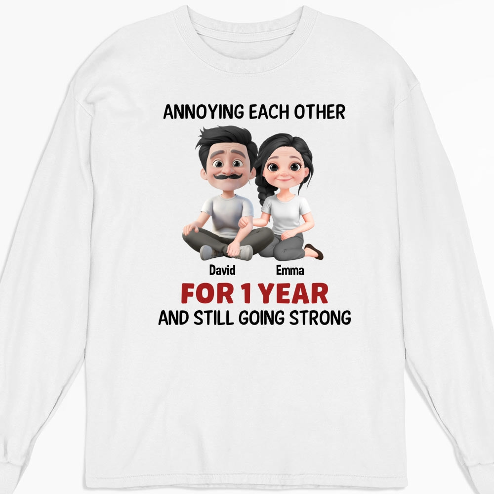 Annoying Each Other Couple - Personalized Custom Shirt