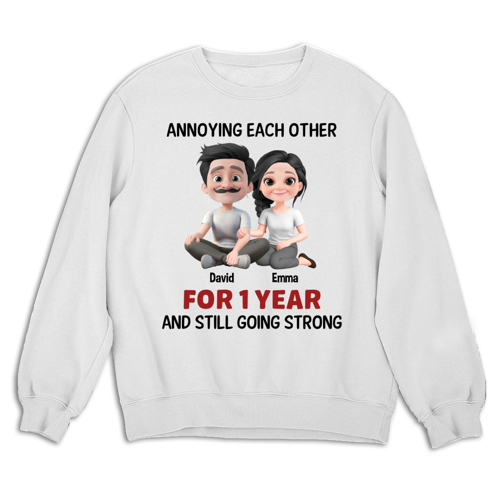Annoying Each Other Couple - Personalized Custom Shirt