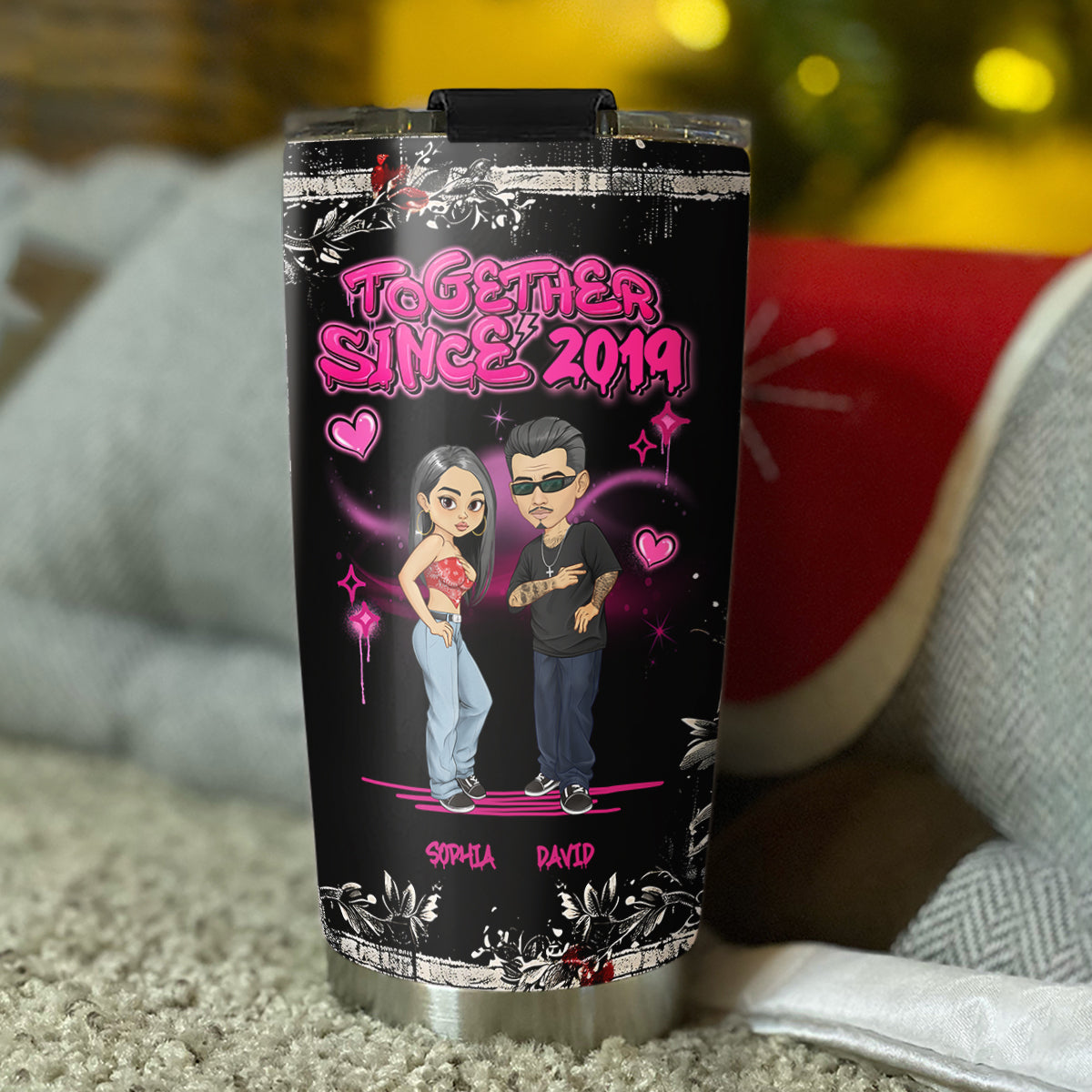 Couple 2024 - Personalized Custom Tumbler