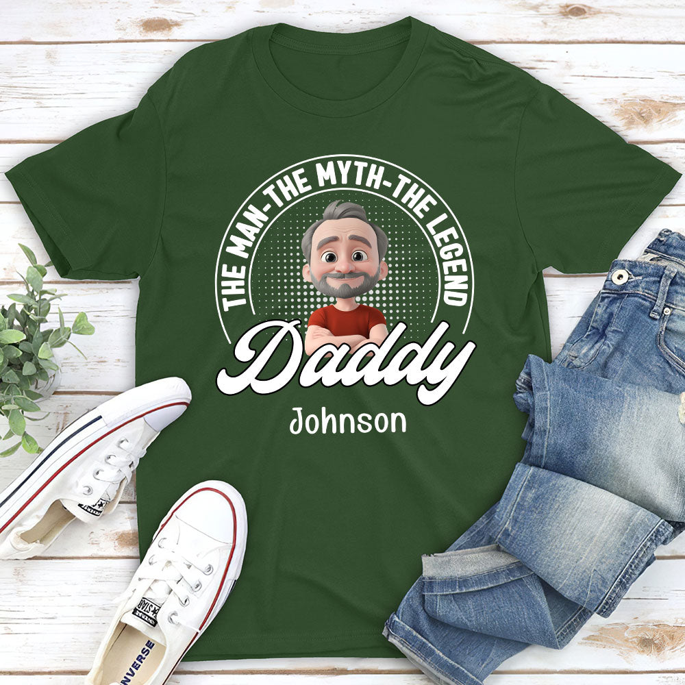 The Legend Dad - Personalized Custom Shirt