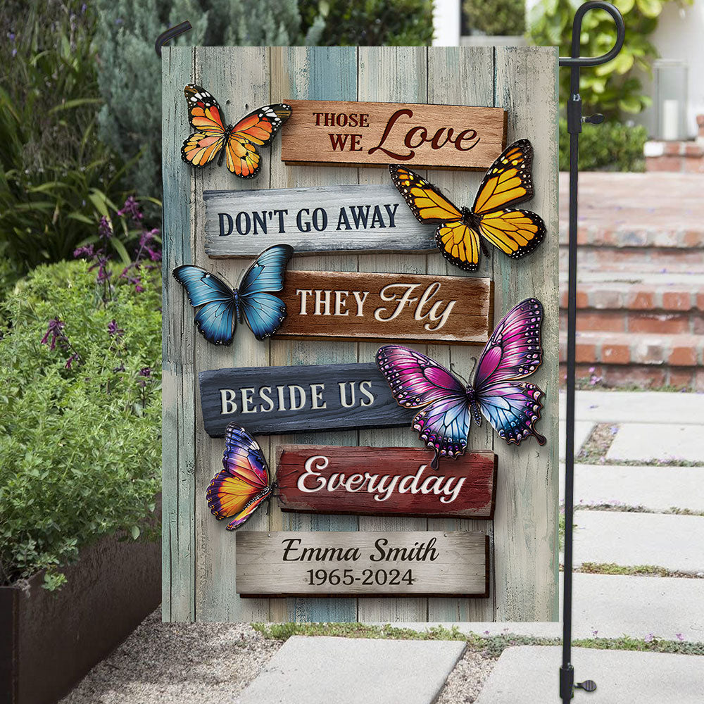 Your Love Will Always Be Our Guide - Personalized Custom Flag