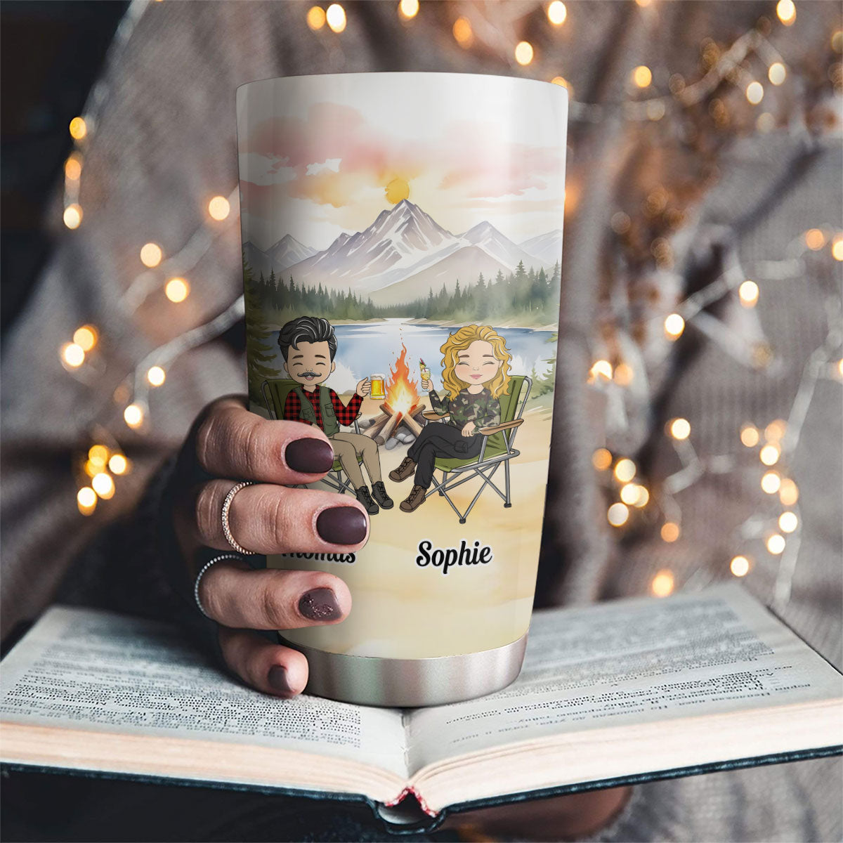 We Are Trouble When We Are Together - Personalized Custom Tumbler