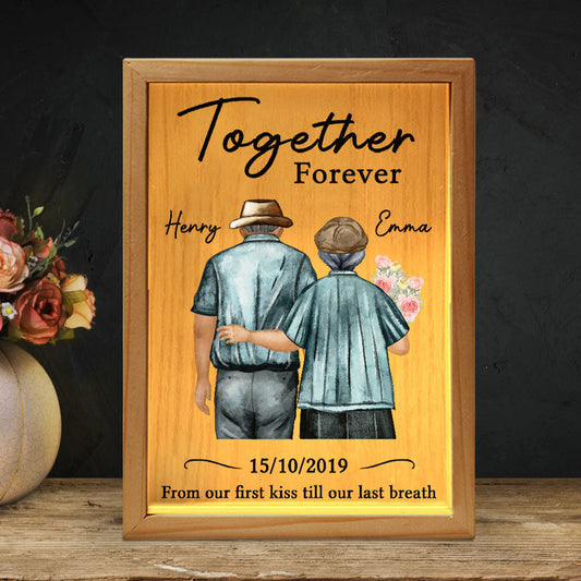 Till Our Last Breath - Personalized Custom Frame Light Box
