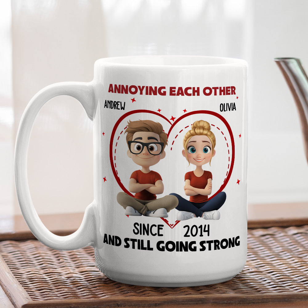 We Still Going Strong - Personalized Custom Coffee Mug