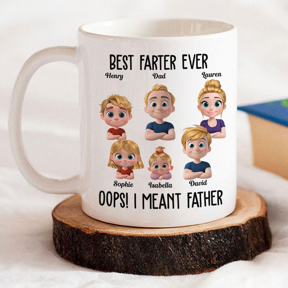 Best Farter Ever - Personalized Custom Coffee Mug