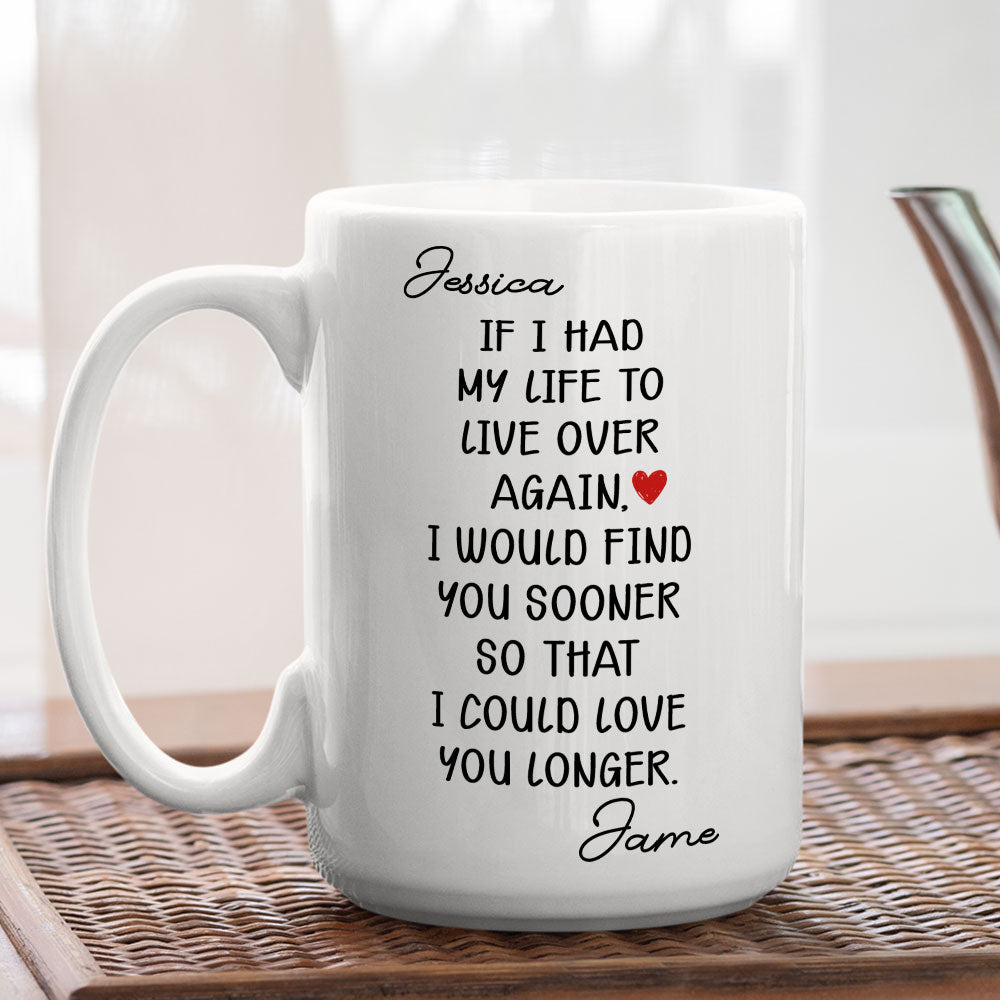 Forever Grateful For Your Love - Personalized Custom Coffee Mug