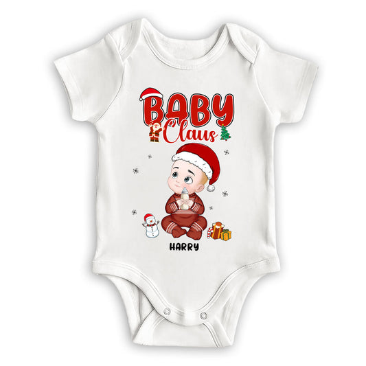 Baby Claus - Personalized Custom Baby Onesie
