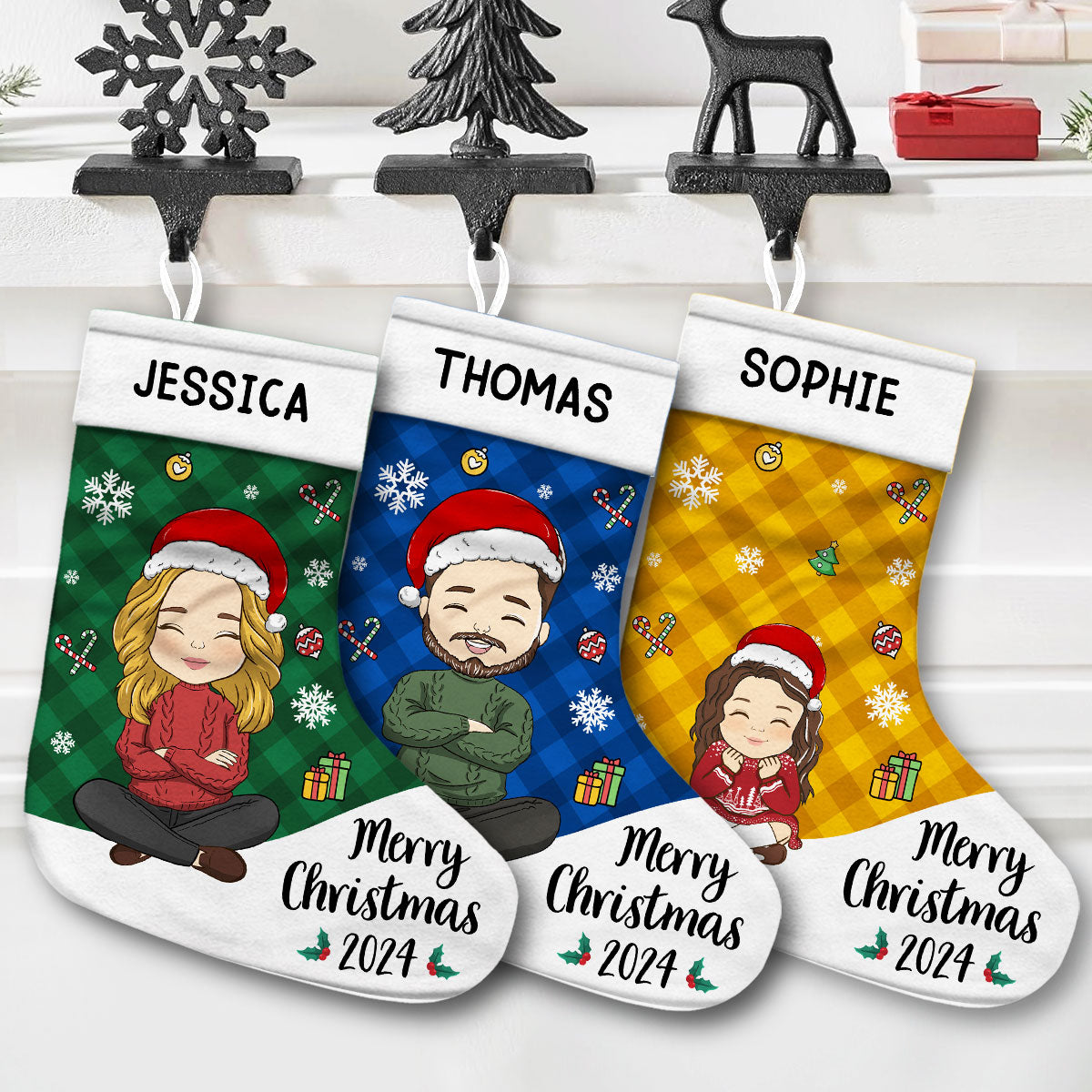 Christmas 2024 - Personalized Custom Christmas Stocking