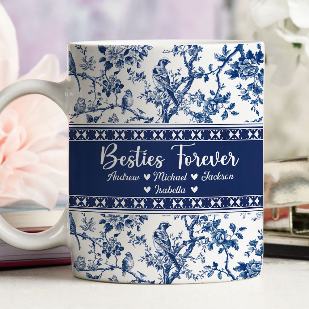 My Besties - Personalized Custom Coffee Mug