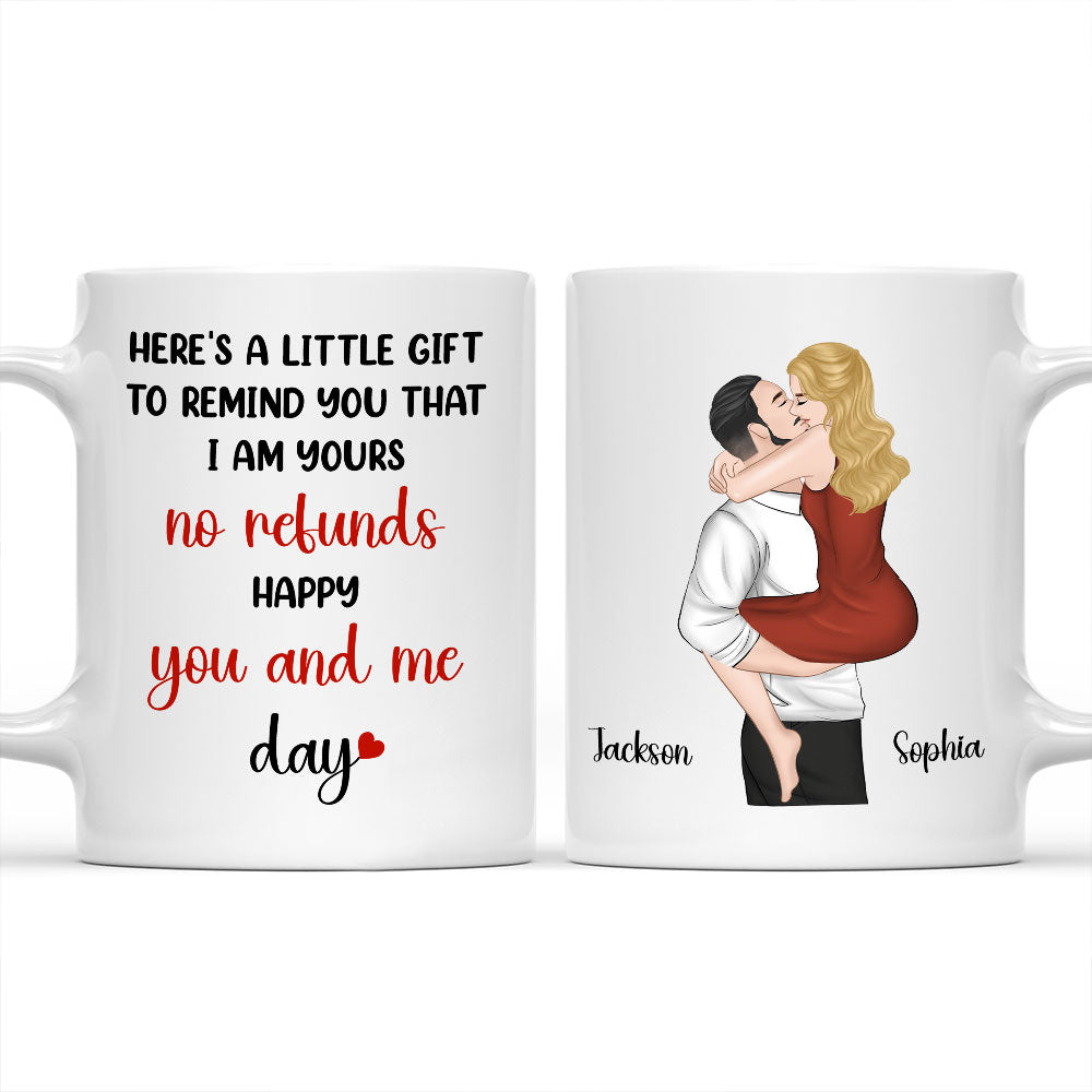 Here Is A Little Gift To Remind You - Personalized Custom Coffee Mug