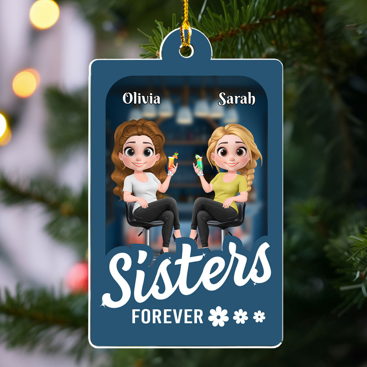 In My World - Personalized Custom Acrylic Ornament