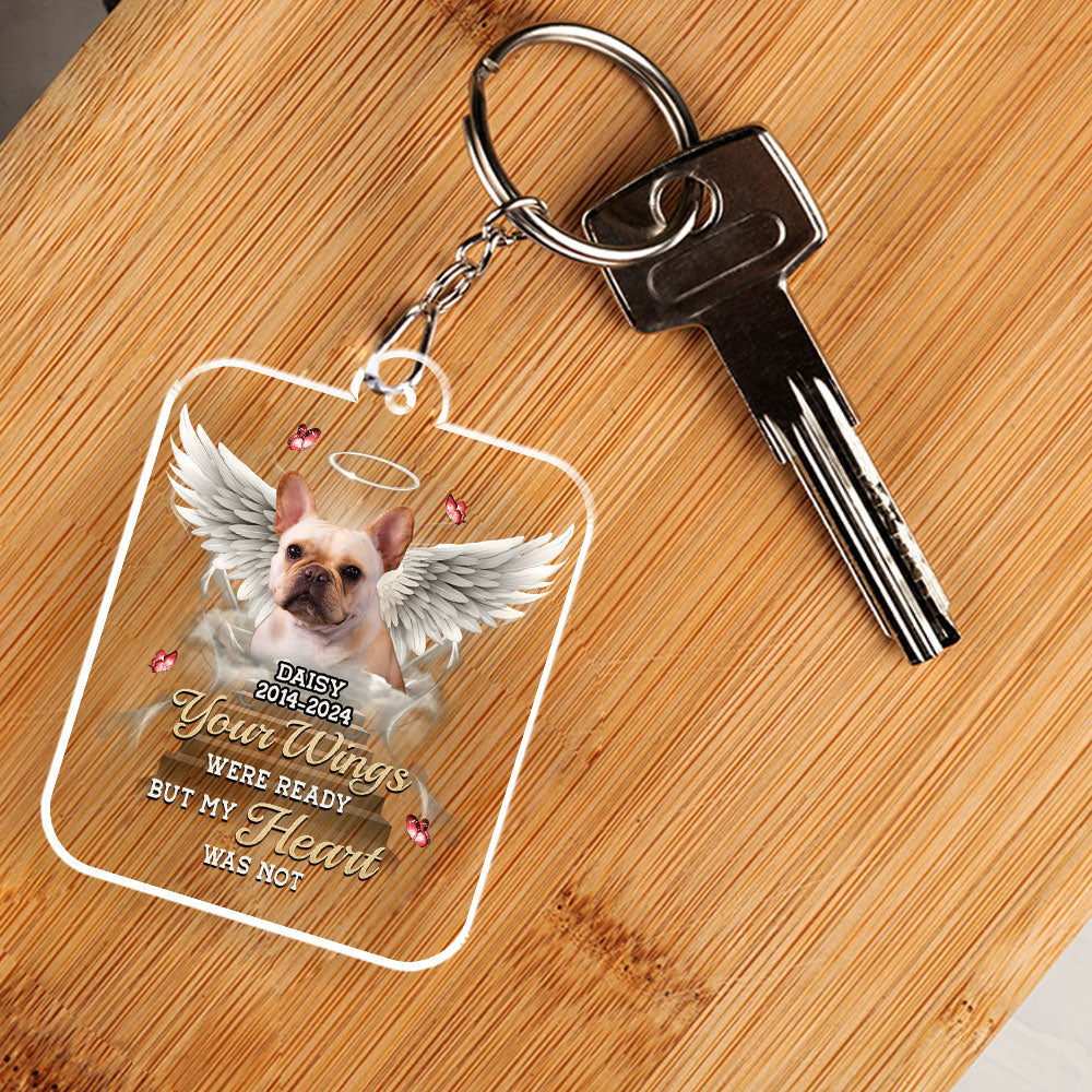 Until We Meet Again - Personalized Custom Acrylic Keychain