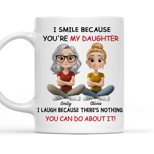 For Daughter - Personalized Custom Coffee Mug