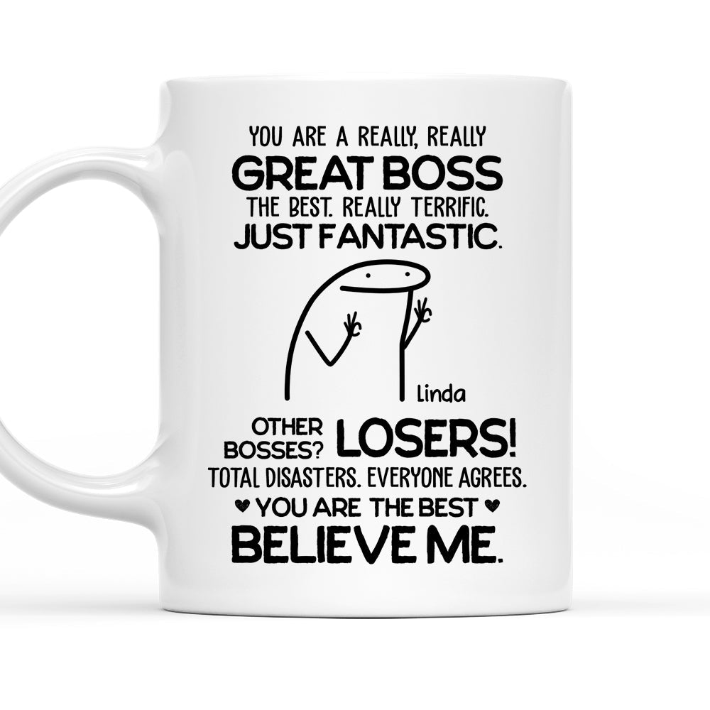 Believe Me - Personalized Custom Coffee Mug