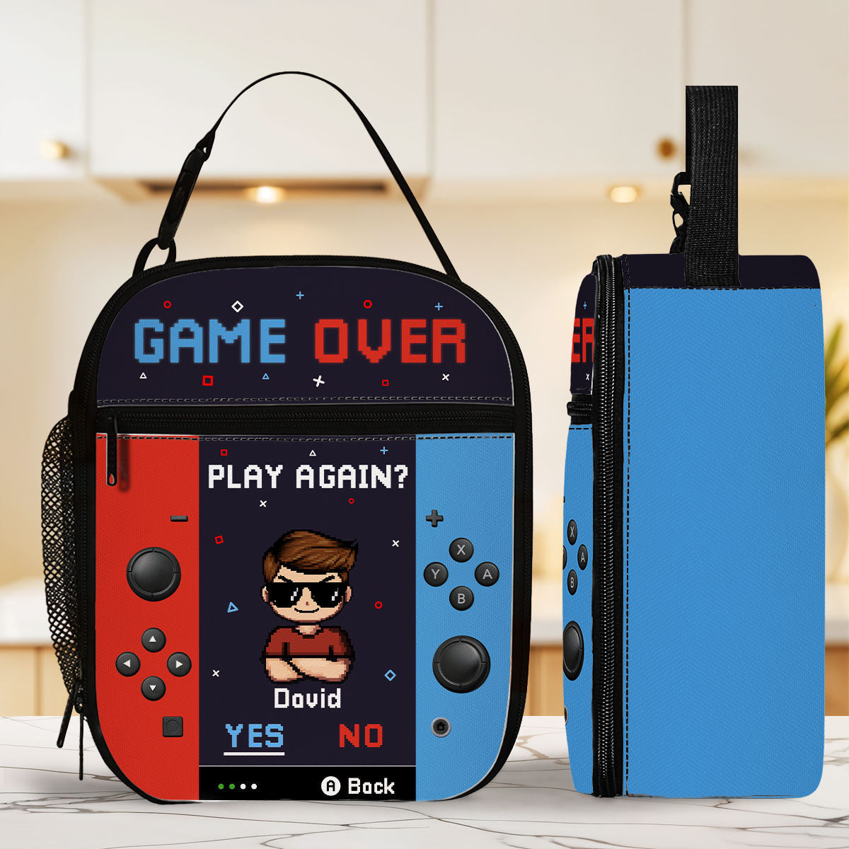 Play Again - Personalized Custom Insulated Lunch Bag