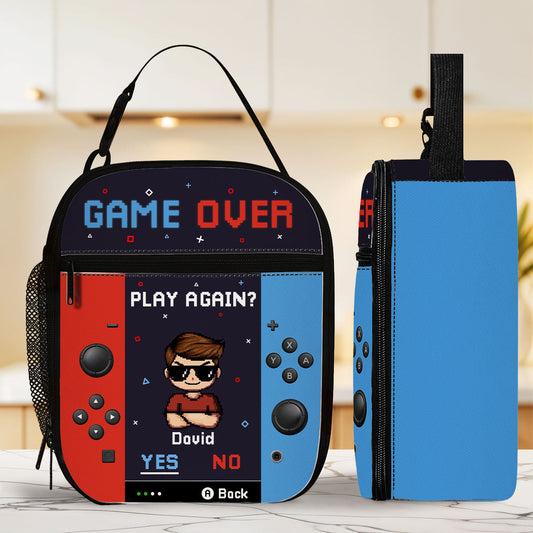 Play Again - Personalized Custom Insulated Lunch Bag