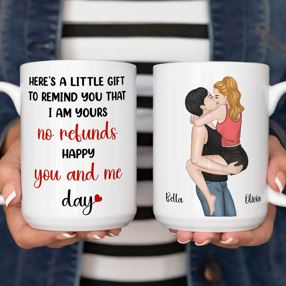 Here Is A Little Gift To Remind You - Personalized Custom Coffee Mug