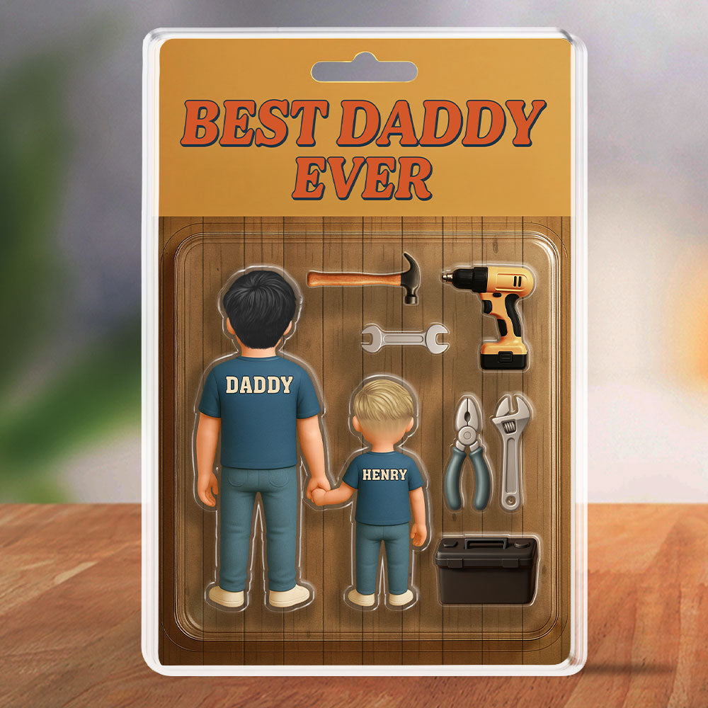 You Are My Best Dad - Personalized Custom Acrylic Plaque