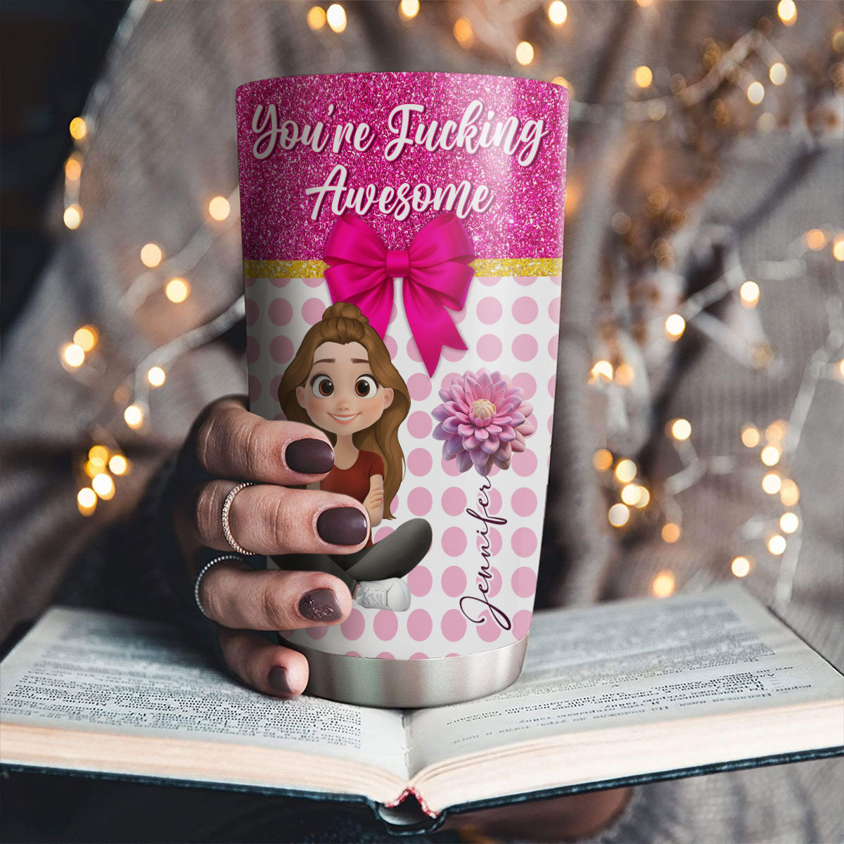 You Are Awesome My Friend - Personalized Custom Tumbler