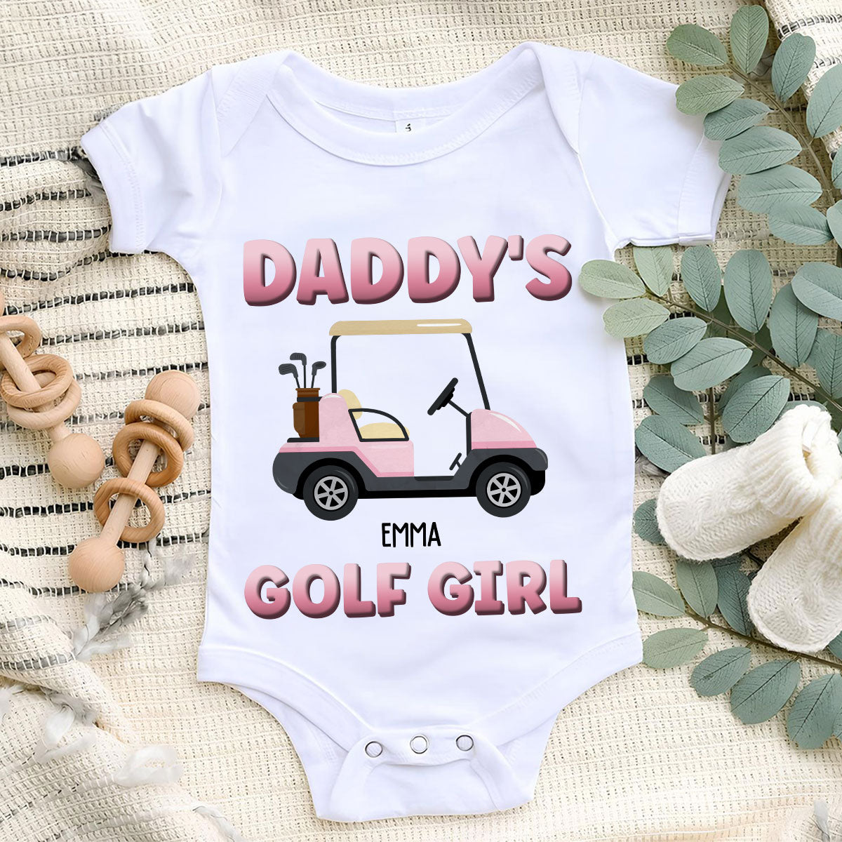 Dad Golf Buddy - Personalized Custom T-shirt And Onesie
