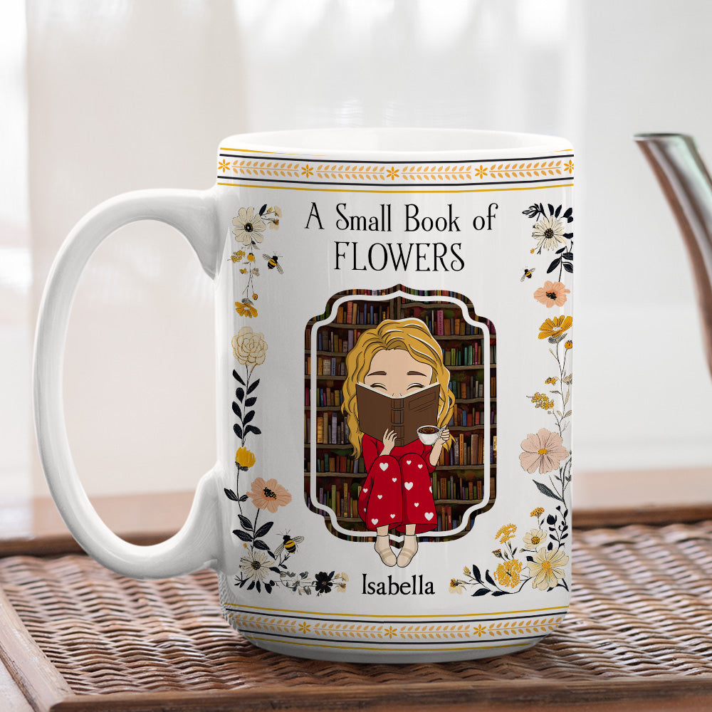 A Petite Collection Of Blossoms - Personalized Custom Coffee Mug