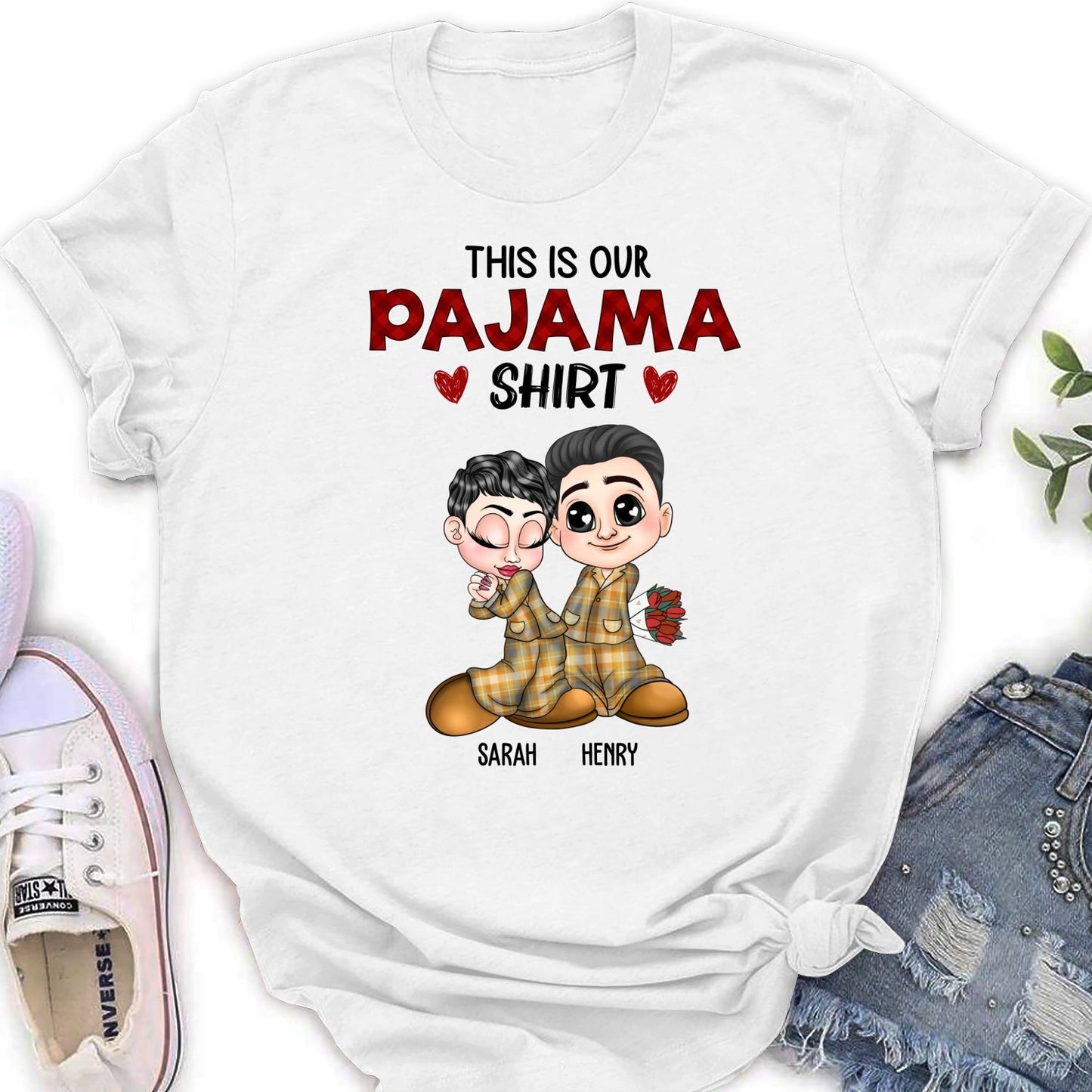Our Pajama Shirt - Personalized Custom Shirt