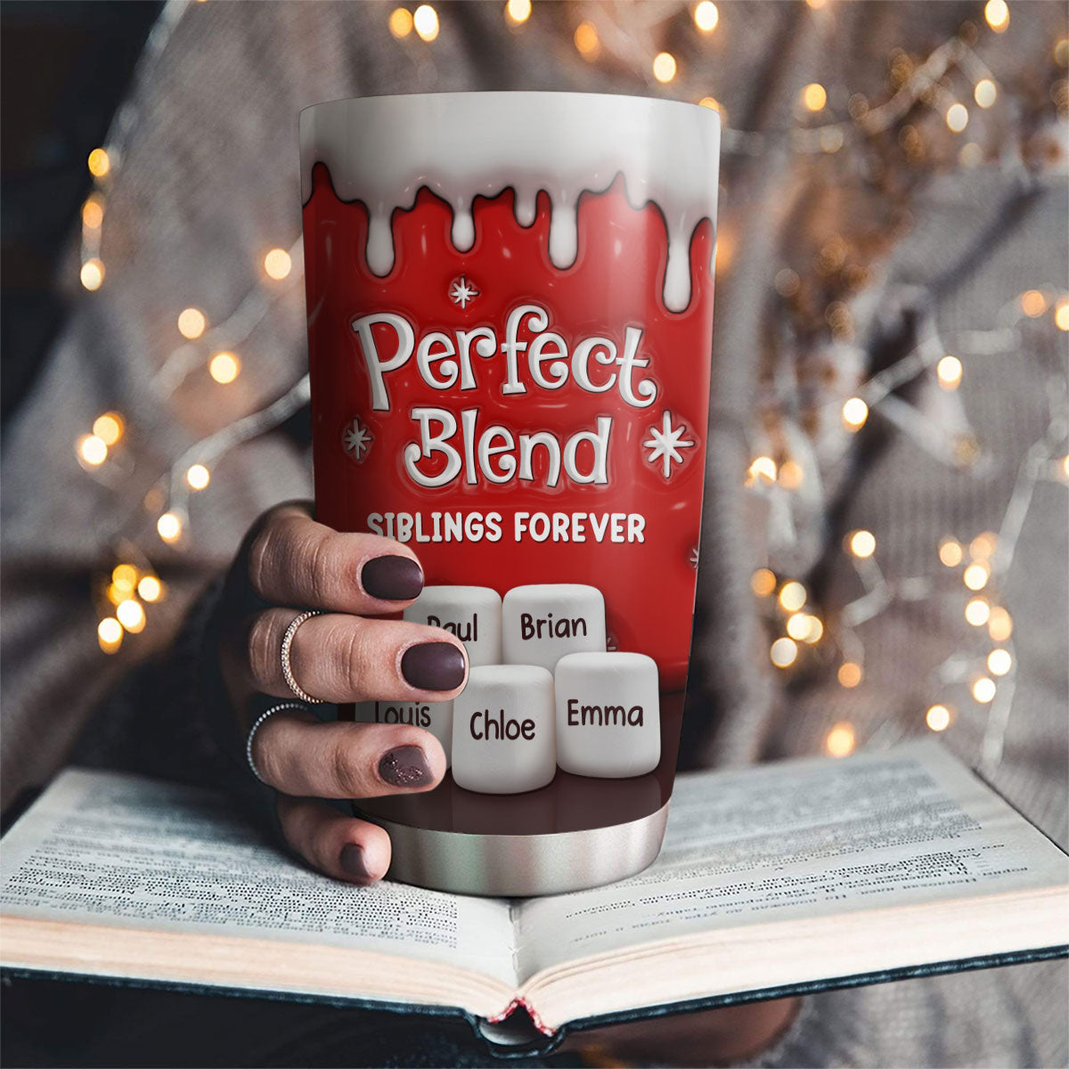 Perfect Blend - Personalized Custom 3D Inflated Effect Tumbler