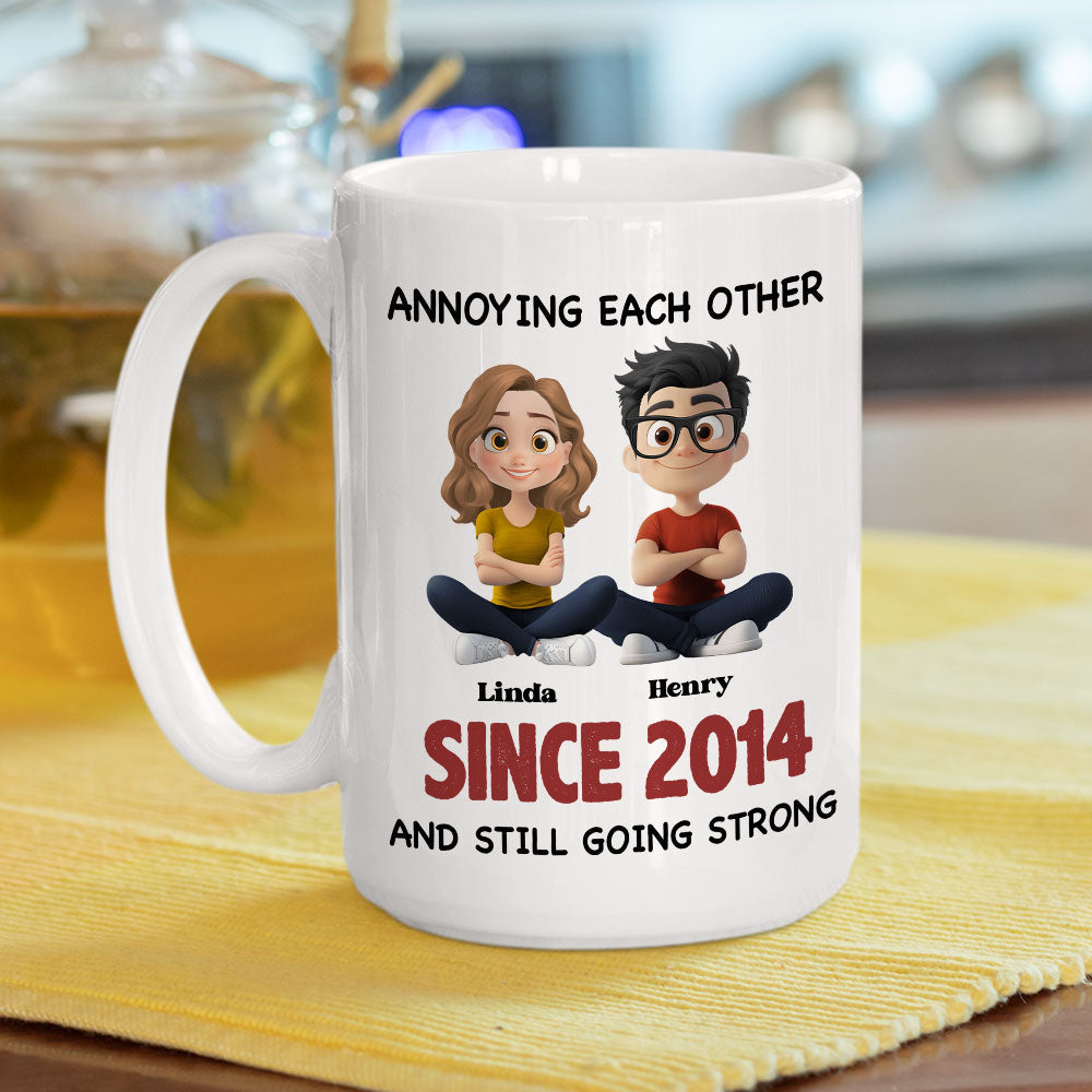 Together Forever - Personalized Custom Coffee Mug