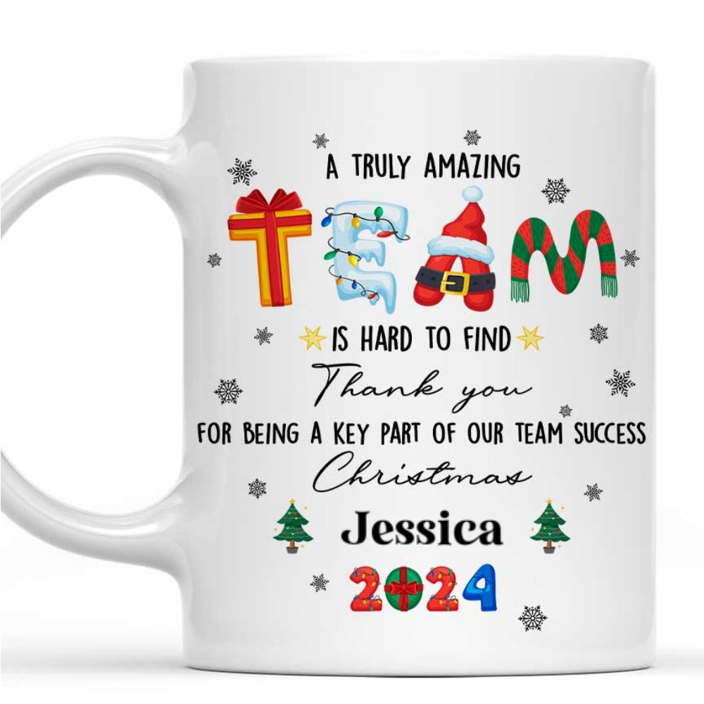 A Wonderful Crew - Personalized Custom Coffee Mug