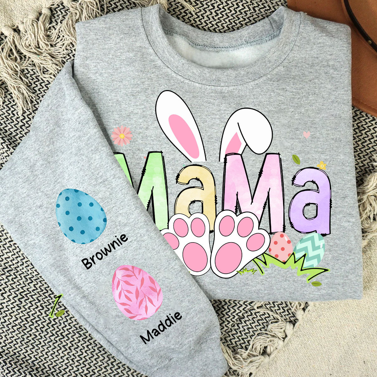 Easter Rabbit - Personalized Custom Sweatshirt