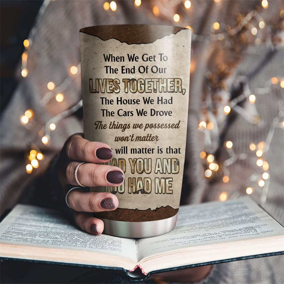 You Had Me - Personalized Custom Tumbler