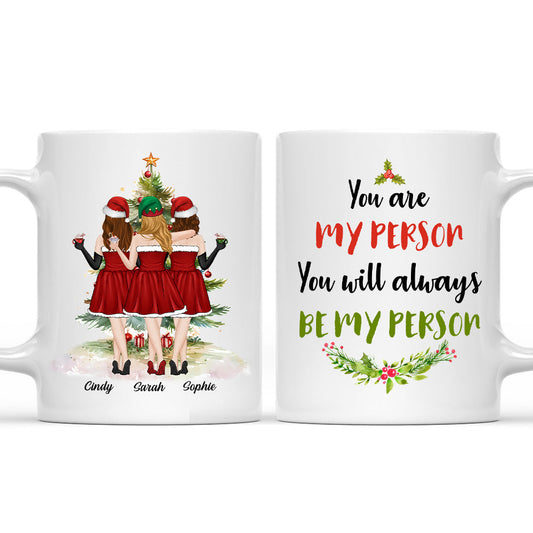 You Are My Person - Personalized Custom Coffee Mug