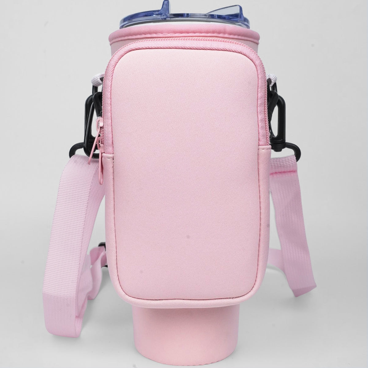 Birthmonth Flower - Personalized Custom Water Bottle Carrier Bag