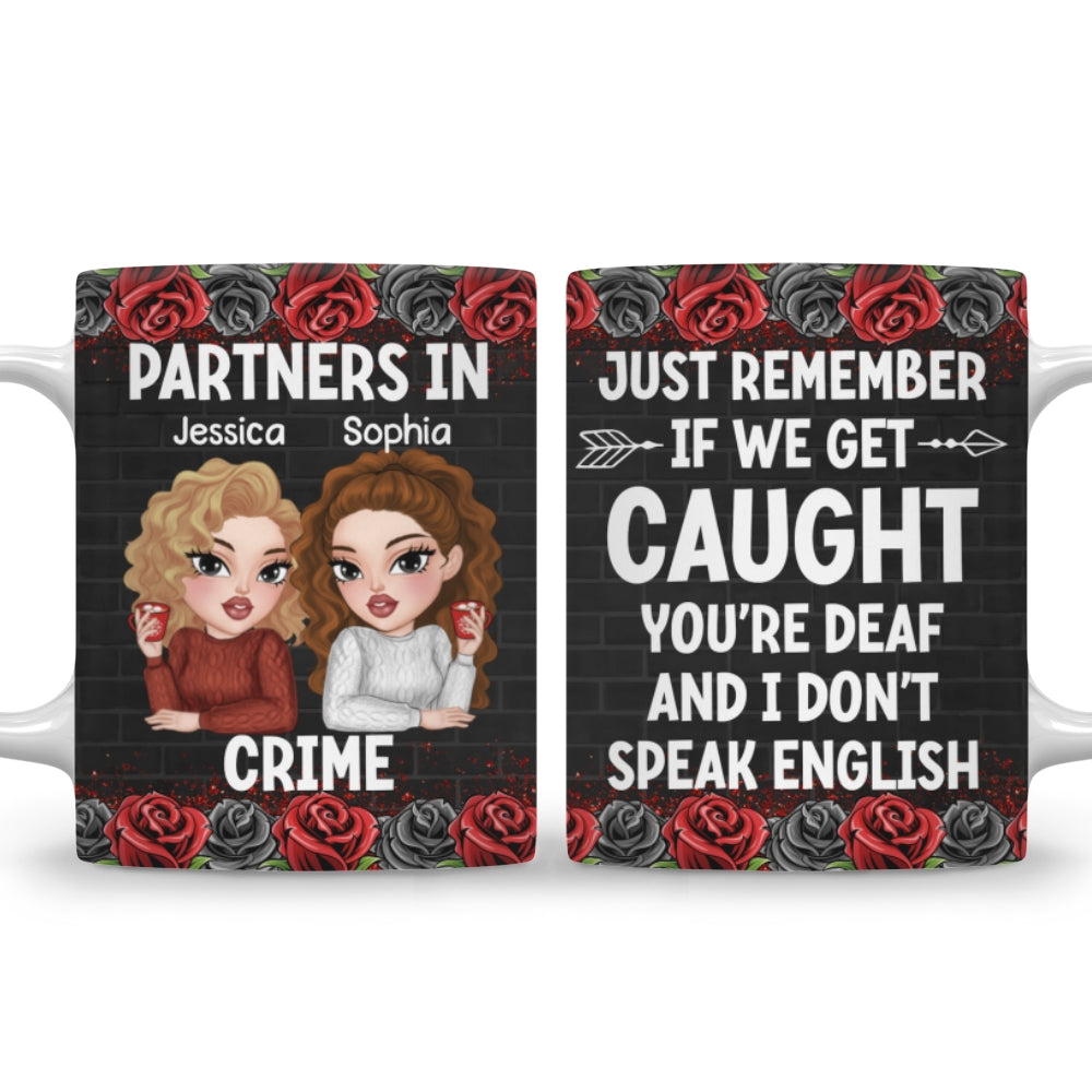 Partners In Crime  - Personalized Custom Coffee Mug