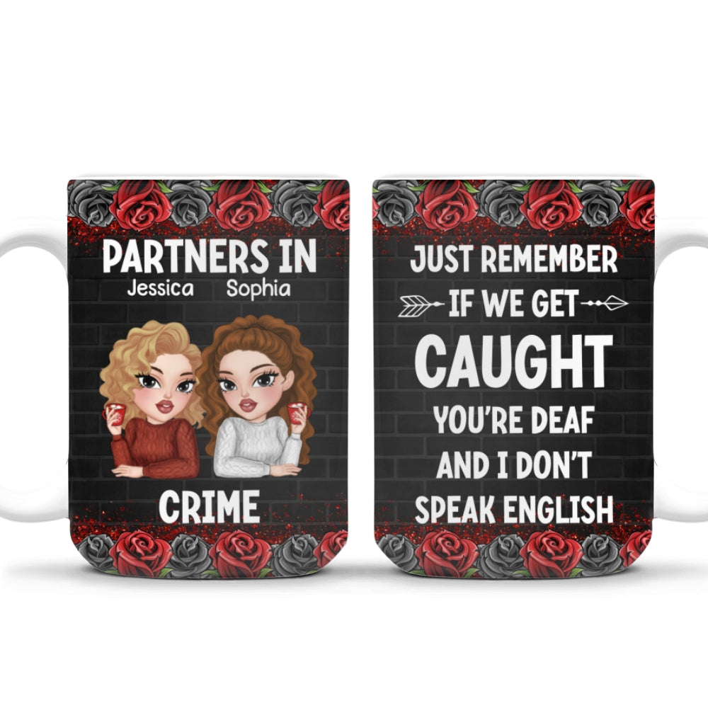 Partners In Crime  - Personalized Custom Coffee Mug