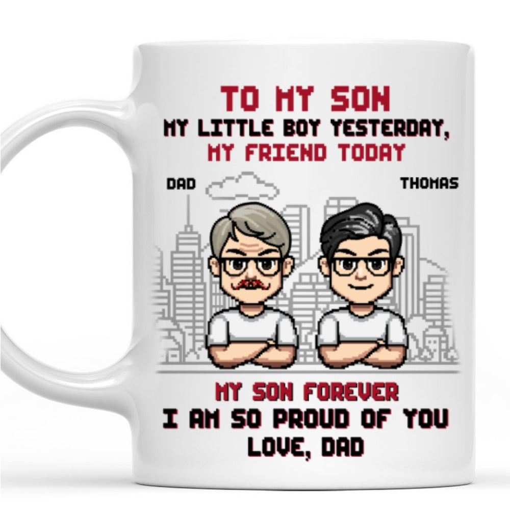 Always My Baby My Hero - Personalized Custom Coffee Mug