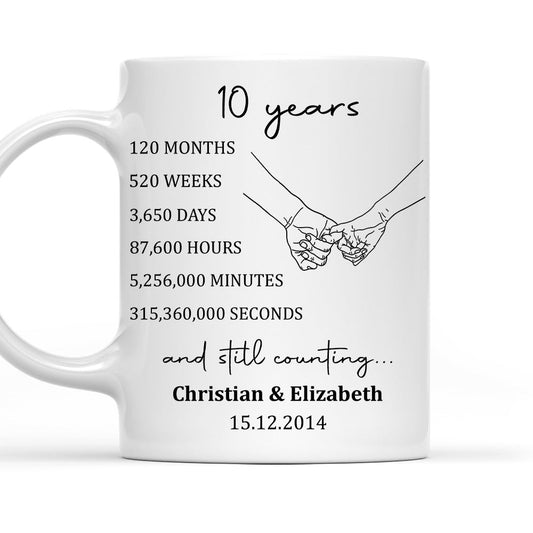 Always Beside You - Personalized Custom Coffee Mug