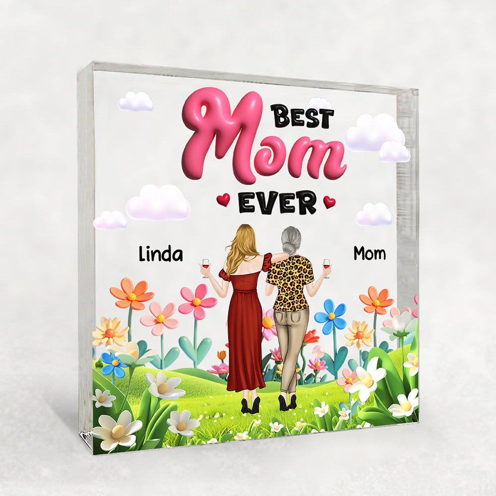 Great Motherly Love - Personalized Custom Acrylic Plaque