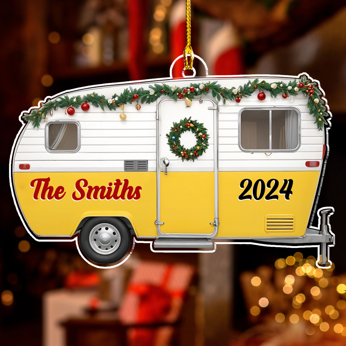 Our Camper - Personalized Custom Acrylic Ornament