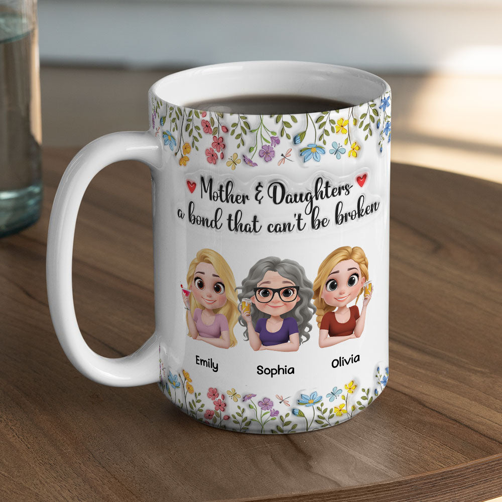 Unbreakable Bond - Personalized Custom 3D Inflated Effect Mug