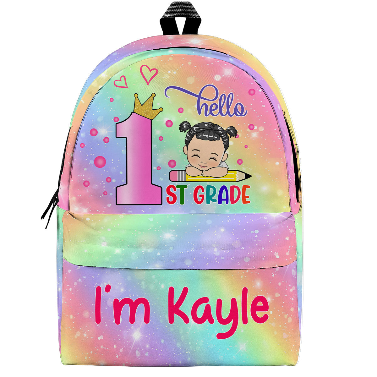 Hello School - Personalized Custom Backpack
