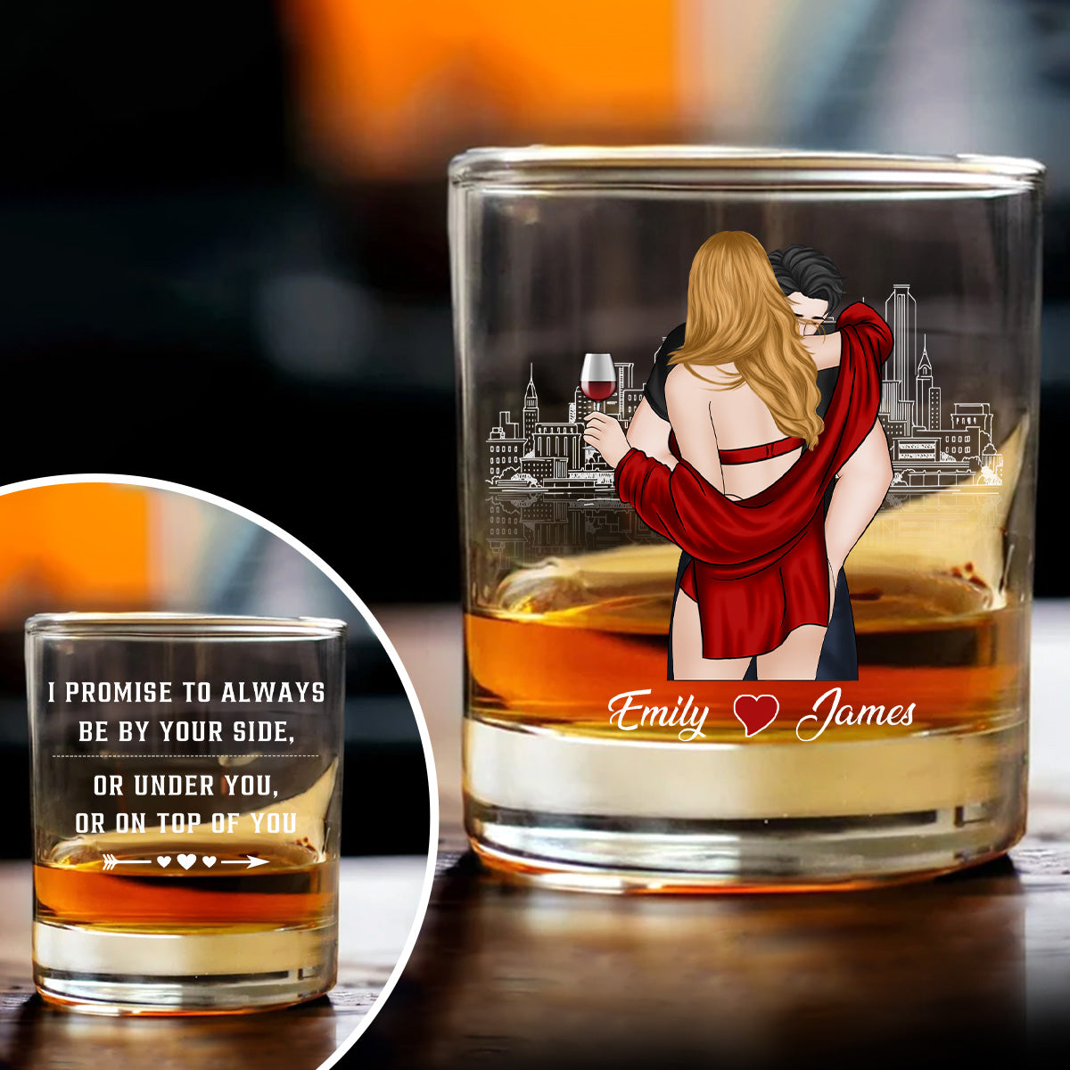 Your Reminder - Personalized Custom Whiskey Glass