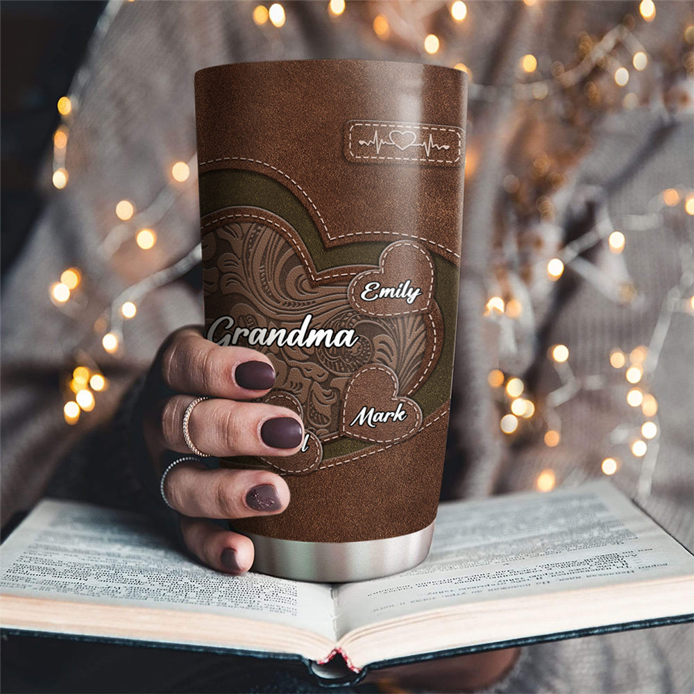 Grandma Sweethearts - Personalized Custom Tumbler
