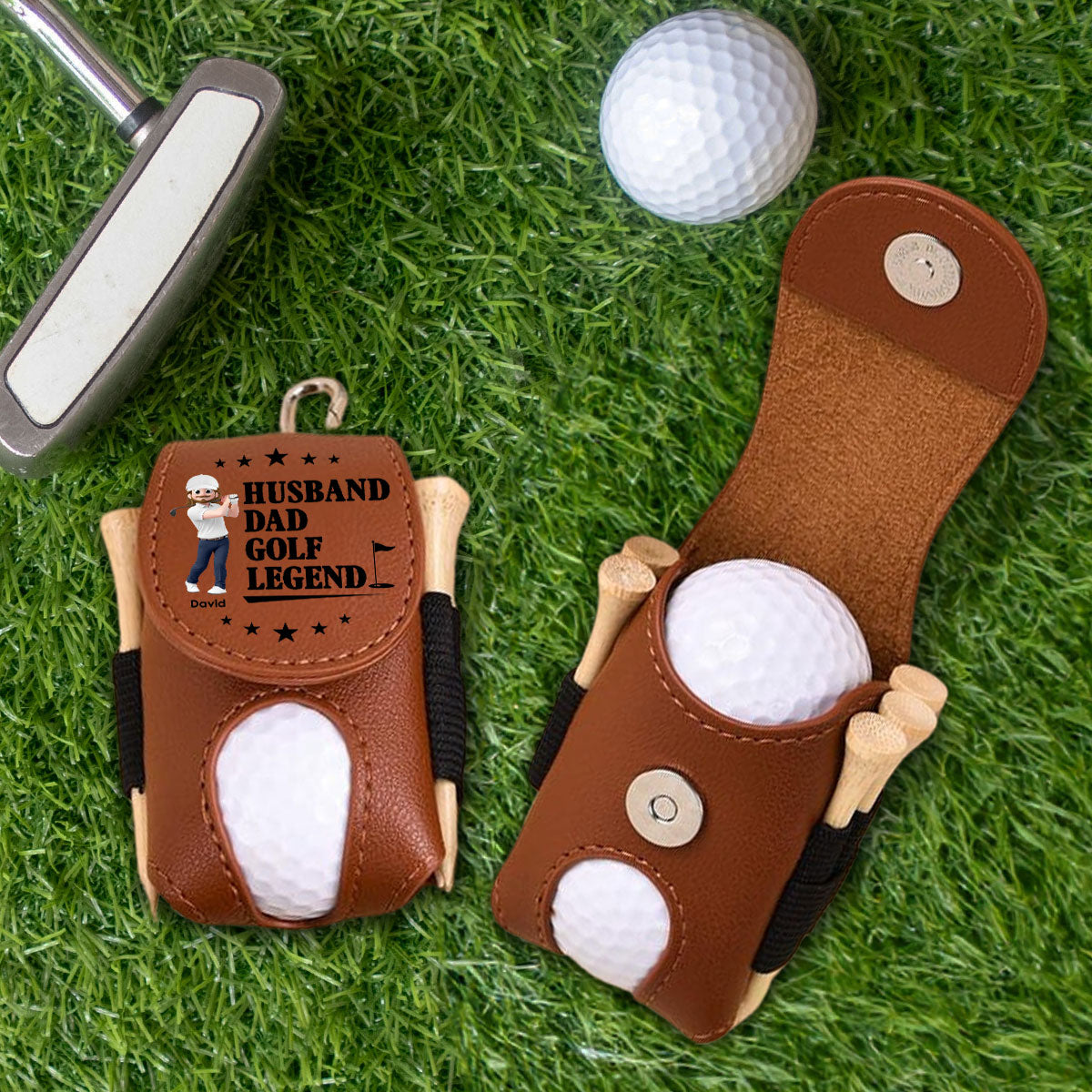 Golf Legend - Personalized Custom Golf Ball Bag