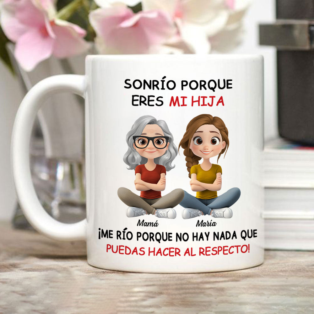 Mi hija - Taza de café personalizada