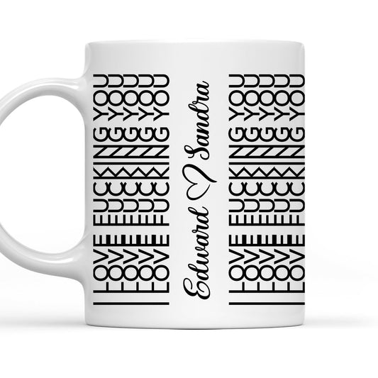Your D Deserves A Trophy - Personalized Custom Coffee Mug