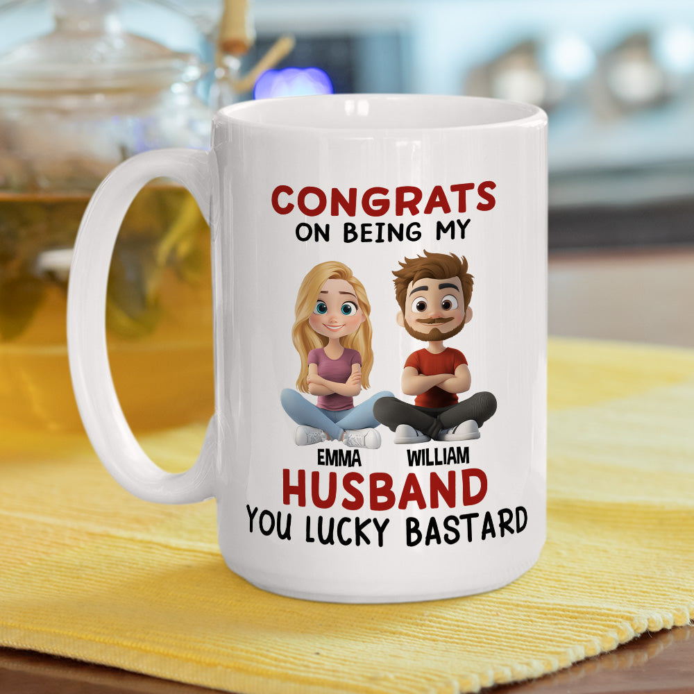 Being My Husband - Personalized Custom Coffee Mug