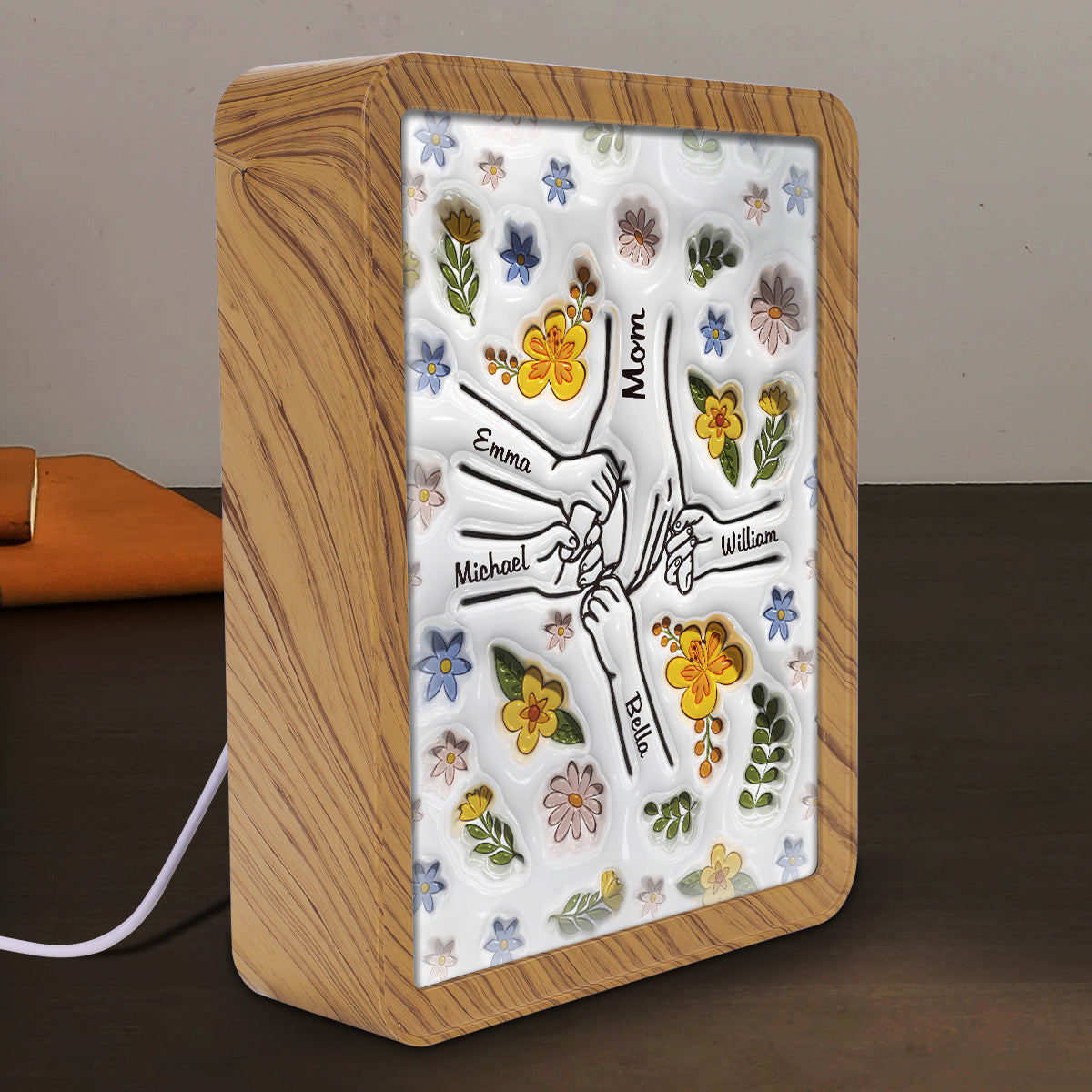 Hold Our Hand - Personalized Custom Magic Mirror