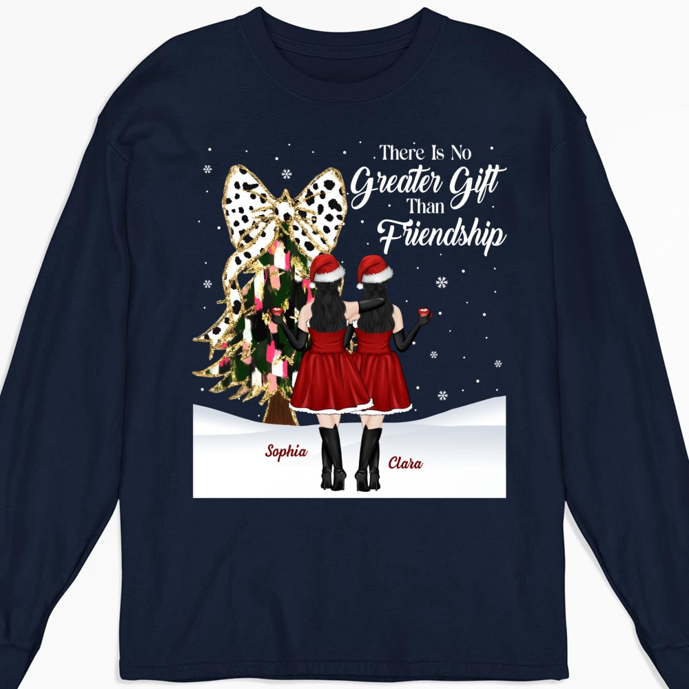 Best Friends Bestie Christmas - Personalized Custom Shirt